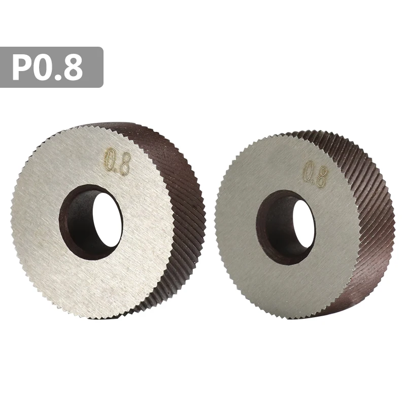 0.8mm Reticulated Knurling Wheel Gear Shaper Cutter Lathe Inner Hole Embossing Wheel Reticulated Knurling Knife