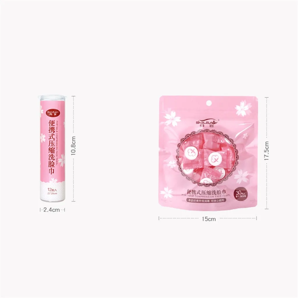 Portable Travel Cotton Compressed face Towel Disposable compressed beauty towel small square Face Care For Outdoor Tracvel 10.23