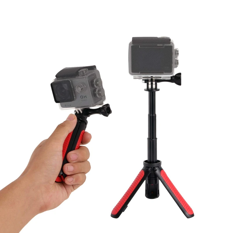 Мини телескопический шест палка для селфи штатив ручной монопод для GeekPro/GoPro HD Hero 7 6 5 4 3+ 3 2 1, iPhone, samsung Galaxy, AKA