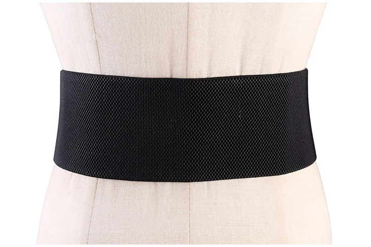 New Designer Ladies Wide Round Bucklce Leather Belt Female Cute Waist Belts for Women Dress Coats Kemer