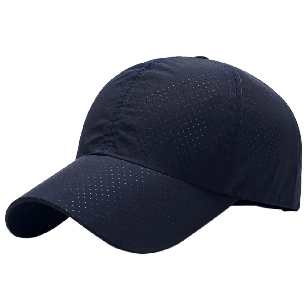 Summer Men Women Sunshade Sports Hat Thin Mesh Portable Quick Dry Breathable UV Protection Basketball Running Caps