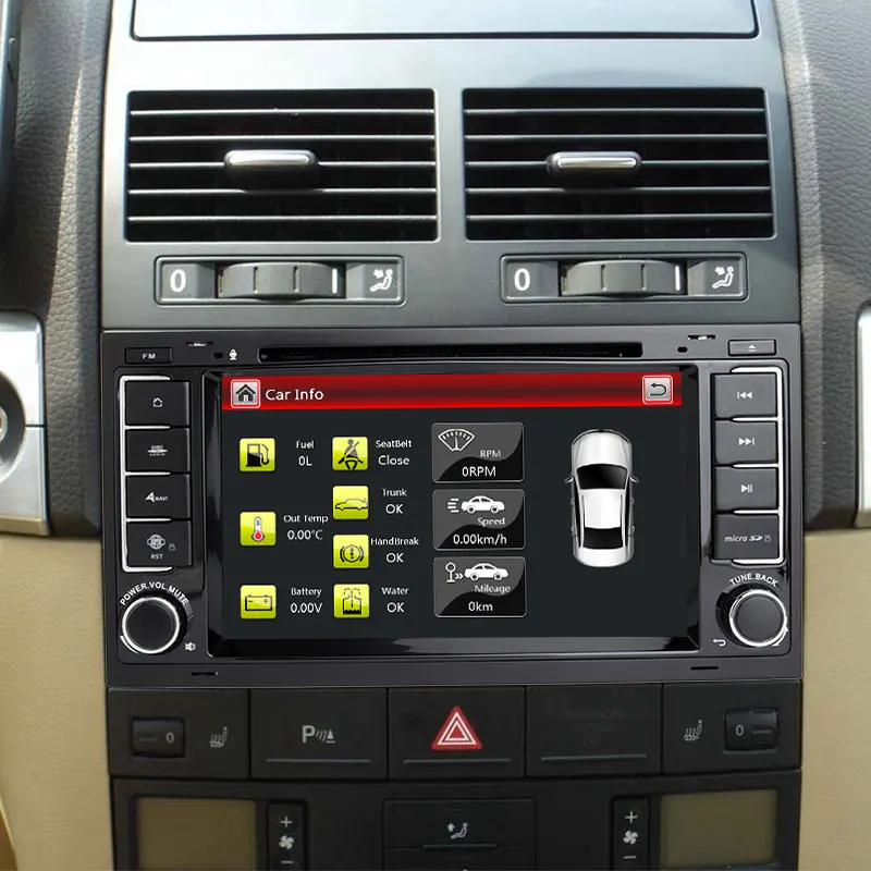 Best 2 din Car radio multimedia For VW Volkswagen Touareg T5 Transporter Multivan T5 gps navigation dvd player head unit stereo Audio 3