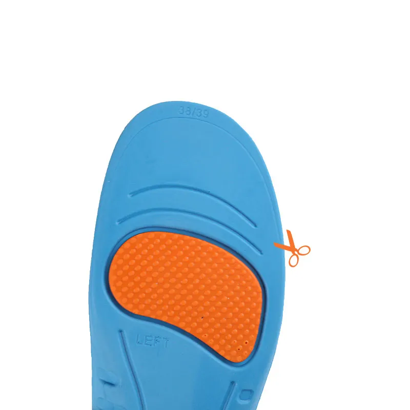 Insoles for shoes massaging shoes inserts orthotic insoles foot care for plantar fasciitis breathable insoles for men/women