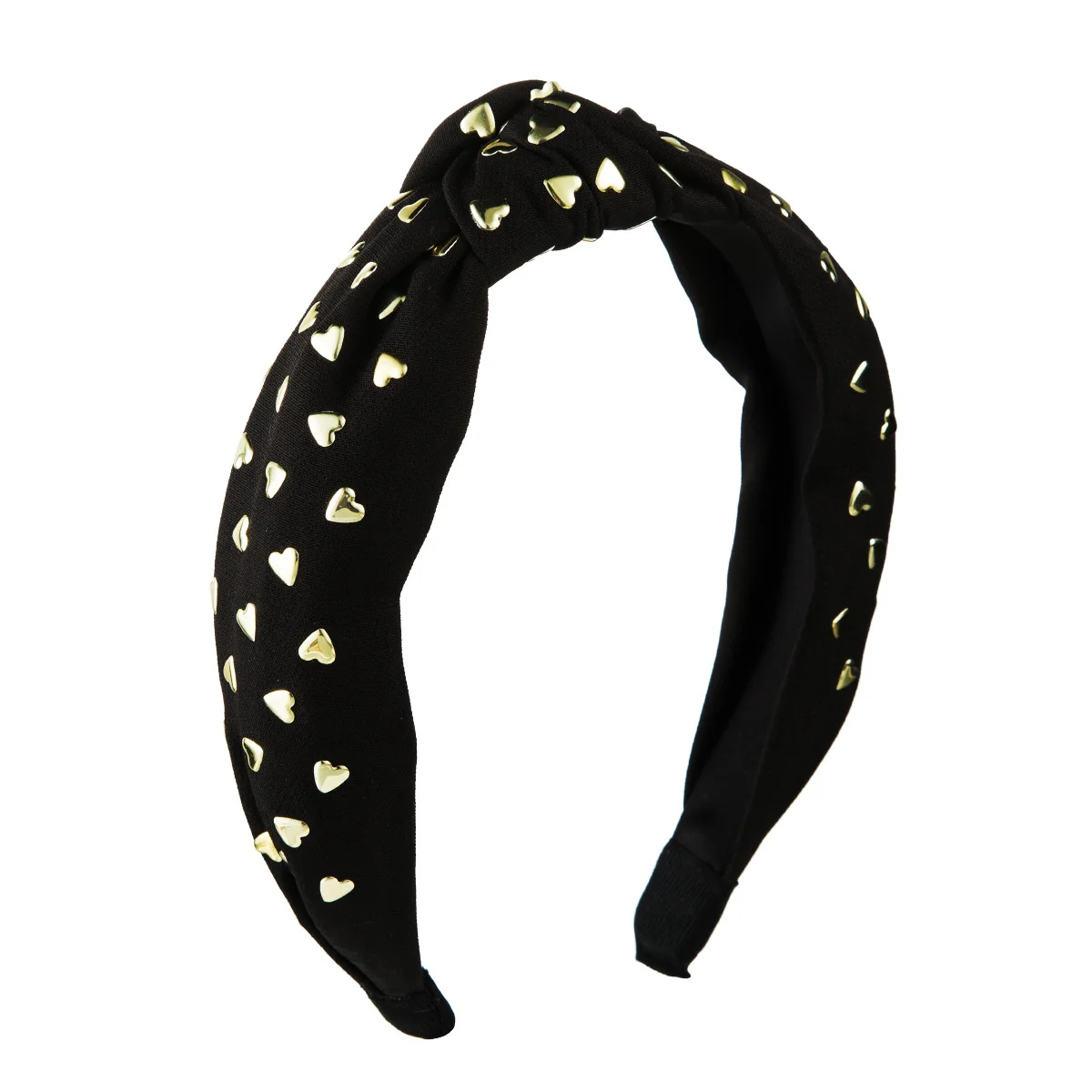 Женщины Твист Hairband сердце головная лента с бантом крест TiesCloth обруч для волос Обручи