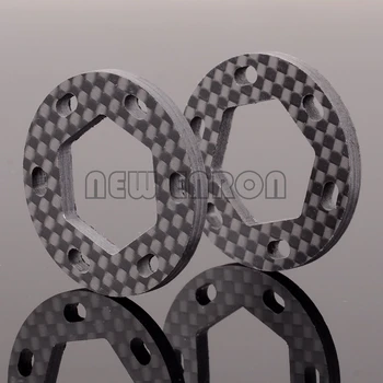 

NEW ENRON 2PCS Carbon Fiber DUAL FIBERGLASS BRAKE DISK 19x35x3mm 87050 HPI SAX87055 SAVAGE X 4.6 5.9