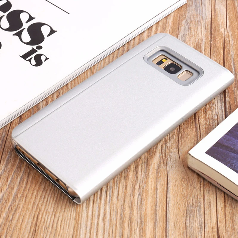 Для Samsung Galaxy A50 A70 A90 S10 5G S9 S8 Plus Note 9 8 A7 A9 2018 S10e M20 M30 чехол зеркальная подставка