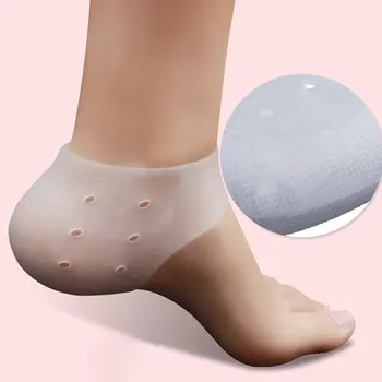 

Silicone Heel Protector Foot Heel Pain Men And Women Anti-Cracking Socks Heel Dry Cracked Heel Cracking Socks 1Pair