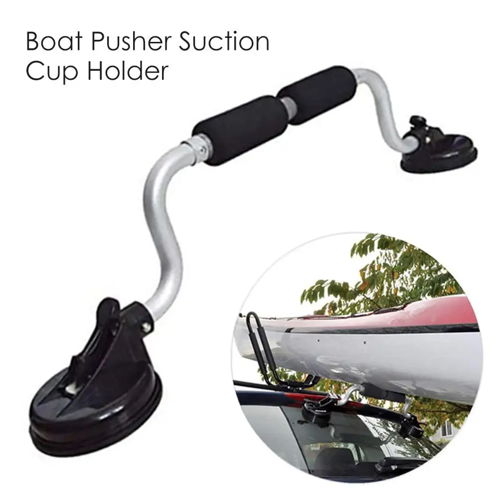 Kayak Roller Canoes Surfboard Boat Pusher Car Rack Carrier Suction Cup Mount 