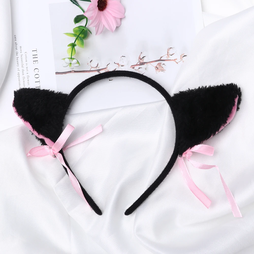 family halloween costumes Lovely Cat Ear Hair Wear Girls Boys Anime Cosplay Costume Plush Cat Fur Ear Hairband Night Party Club Bar Decorate Headbands goddess costume