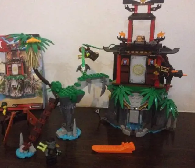 

Bole Toy Phantom Ninja Series War Tigers spiderwire dao 70604 Assembled Building Blocks Toy 10461