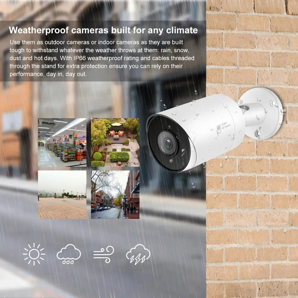 Anpviz (Hikvision Kompatibel) IPC-B850W 5MP POE Gewehrkugel Ip-kamera Mit Audio SD Karte Slot Outdoor Nachtsicht 98ft ONVIF H.265 Anpviz (Hikvision Kompatibel) IPC-B850W 5MP POE Gewehrkugel Ip-kamera Mit Audio SD Karte Slot Outdoor Nachtsicht 98ft ONVIF H.265
