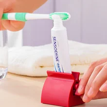 Приспособление для выдавливания зубной пасты Ванная комната цветная краска для волос косметический выжиматель тюбика с краской пластиковый диспенсер наборы аксессуаров для ванной комнаты