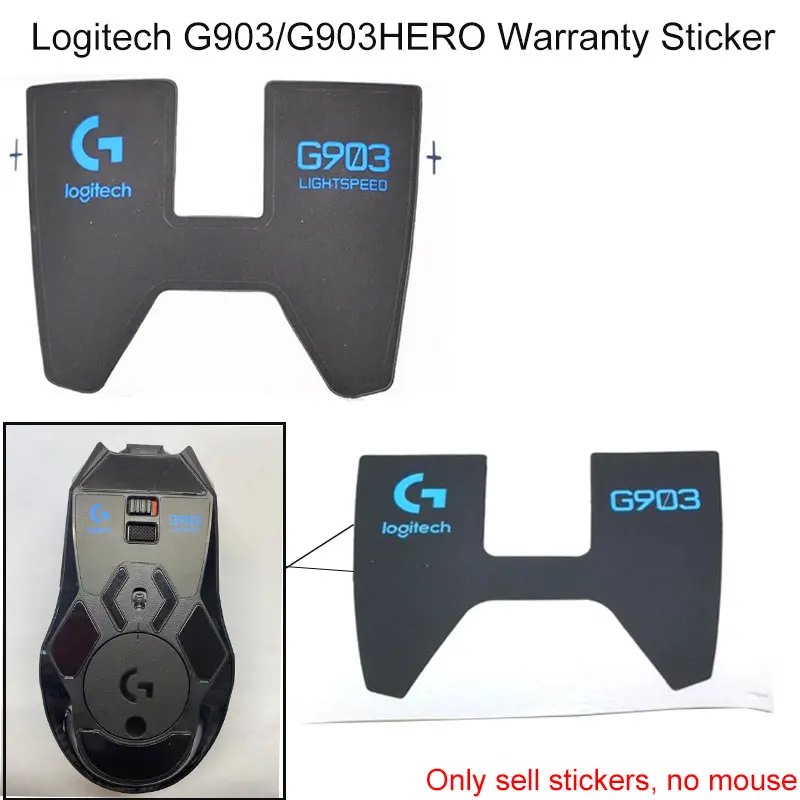 Logitech G903PRO G903hero LIGHTSPEED наклейка на ногу мыши логотип гарантия Нижняя износостойкие