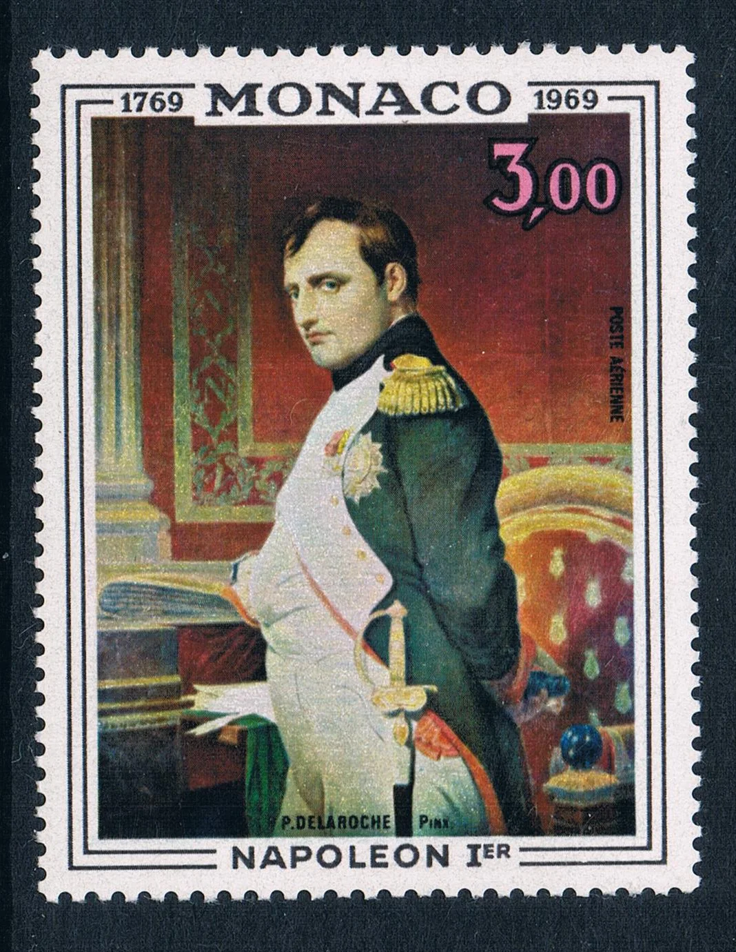 1 шт./компл. новая марка почты Монако 1969 сто лет дня рождения Наполеона штампы для