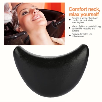

Removable Salon Shampoo Head Pillow Neck Rest Soft Shampoo Bowl Cushion Hair Wash Sink Basin Silicone Hair dresser Accessories