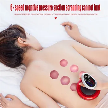 

Electric Cupping Massage Guasha Suction Scraping Massager Body Device Negative Pressure Meridian Dredge Body Slim Physiotherapy