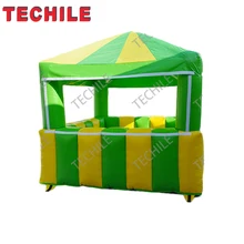 Индивидуальный Логотип надувные киоск стоял стенд для продвижения рекламы