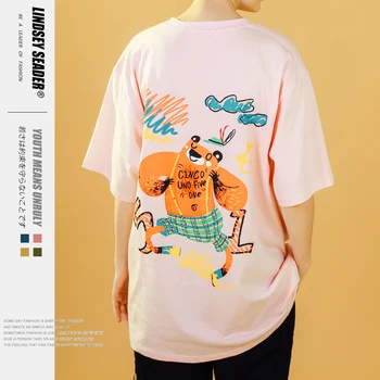 

Women Mens Hip Hop Hipster Graffiti Tshirts Men Casual Short Sleeve Streetwear Tops Tees Summer Fashion Male Urban T Shirts