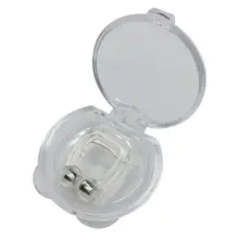 Магнитный силиконовый мини-зажим для носа нетоксичный респиратор назальный расширитель анти-храп зажим для носа эффективный Магнитный силиконовый анти-snor