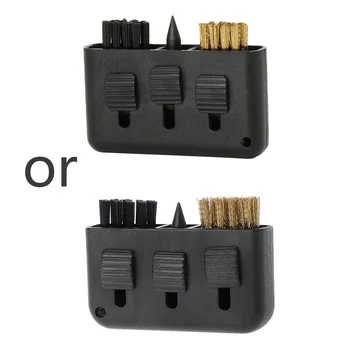 

3-in-1 Golf Club Groove Wedge Ball Cleaning Brush Shoes Cleaner Golfer