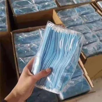 

200 pcs 300 pcs Face Mask Mouth 3 Layers filter fashion Mascarillas Earloop Non Woven Mouth Disposable Mask 12-24 hours Shipping