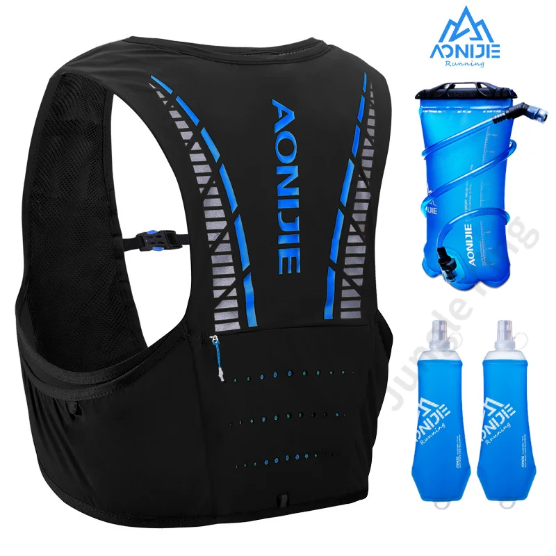 

AONIJIE C933 SD28 Trail Running Backpack 5L Lightweight Hiking Racing Cycling Marathon Hydration Vest Rucksack Optional Bottles