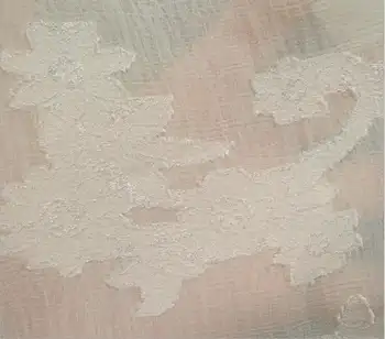 

1 Yard Jacquard Flower Chiffon Fabric In Nude For Blouse, Background, Bridal Gowns, Table Runner