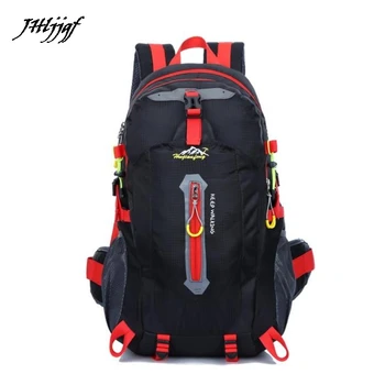 

Fashion Backpack 40L Outdoor Hiking Camping Waterproof Nylon Travel Rucksack Backpack Bag Sports Backpack bolsas viaje