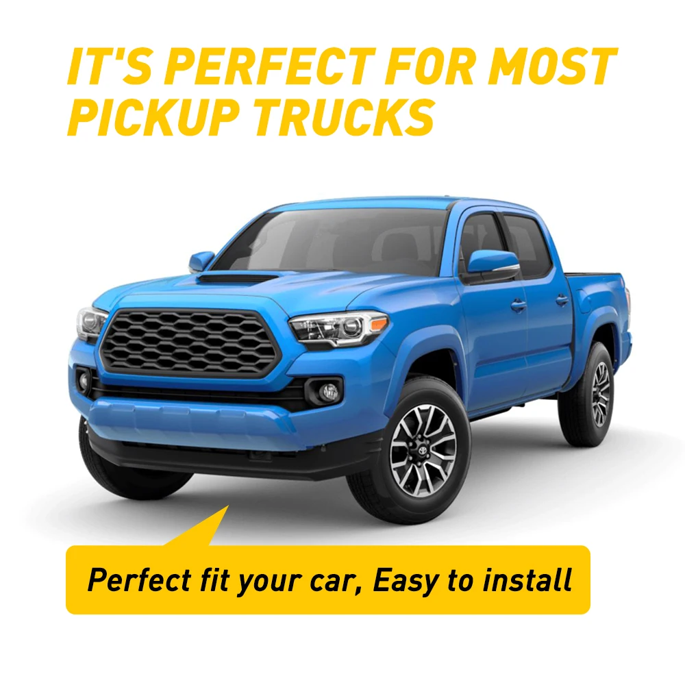 Трехцветная эмблема с 3 решетками для Toyota Tacoma 4Runner Tundra Auris Avensis Camry Celica Corolla Fortuner Hilux