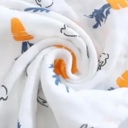 Toalla facial de algodón de 6 capas para niños, 100% de alta densidad, suave, alta calidad