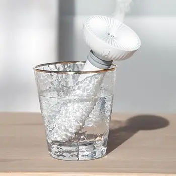 

USB Portable Humidifier Personal Cool Mist Humidifier Mini Quiet Air Humidifier for Travel Car Home Office Without Water Bottle