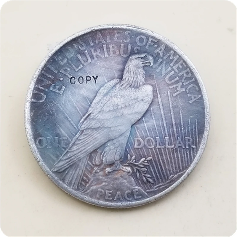 США 1922,1964 мира копия доллара монета