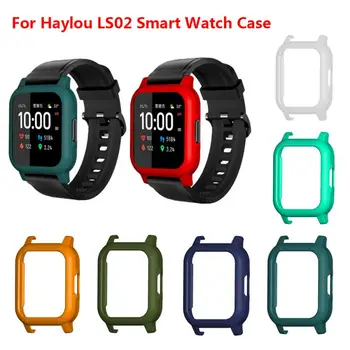 

Protective Case Screen Protector For Xiaomi Haylou LS02 Smart Watch Hard PC Shell Protector Frame For Haylou LS02 Smart Watch