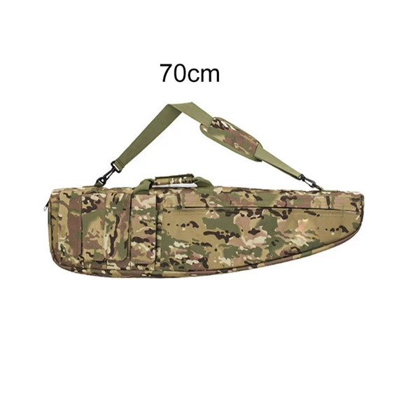 Muticam 70cm Airsoft тактический Чехол для оружия 70 см 100 см 120 см Водонепроницаемая армейская Военная снайперская сумка на плечо рюкзак для переноски охотничьей винтовки - Цвет: Muticam 70cm
