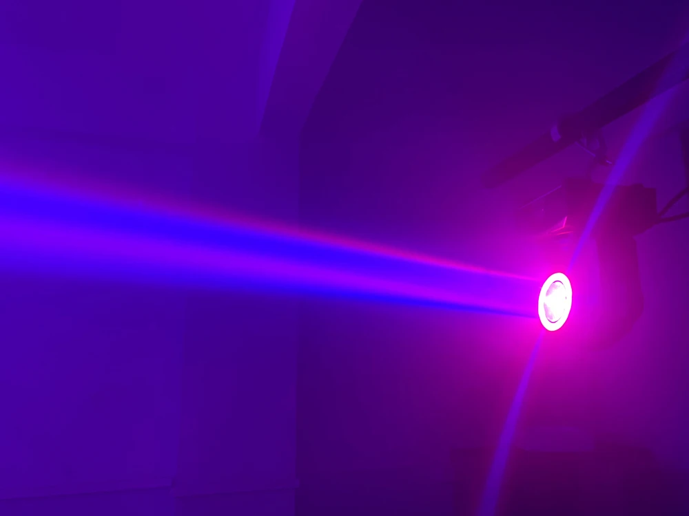 DJ светильник ing 60 Вт Луч мини движущаяся головка с 12 Светодиодный SMD5050 RGB светодиодный сценический светодиодный светильник супер яркий светодиодный DJ Точечный светильник фирмы "DMX" Управление