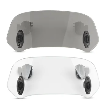 

Motorcycle Windshield Adjustable Windscreen Extension Deflector For Aprilia APR250T-V SPORTCITY CUBE 300 SR MAX300 2010-2019