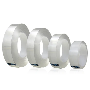 

Transparent Double Sided Tape Sticker Nano No Trace Magic Tape Anti-slip Fixed Adhesive Washable Recyclable Tapes