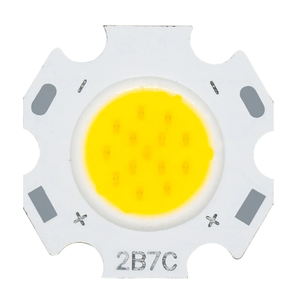 10 Pz 3W 5W 7W 10W Led Source Chip Ad Alta Potenza Led Cob Side 11Mm O 20Mm Lampadina Lampada Faretto Down Light Lamps Bianco