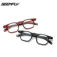 SEEMFLY, унисекс, сильные диоптрии, очки для чтения для женщин и мужчин, очки для дальнозоркости, устойчивые, полимерные, очки для дальнозоркости, лупа