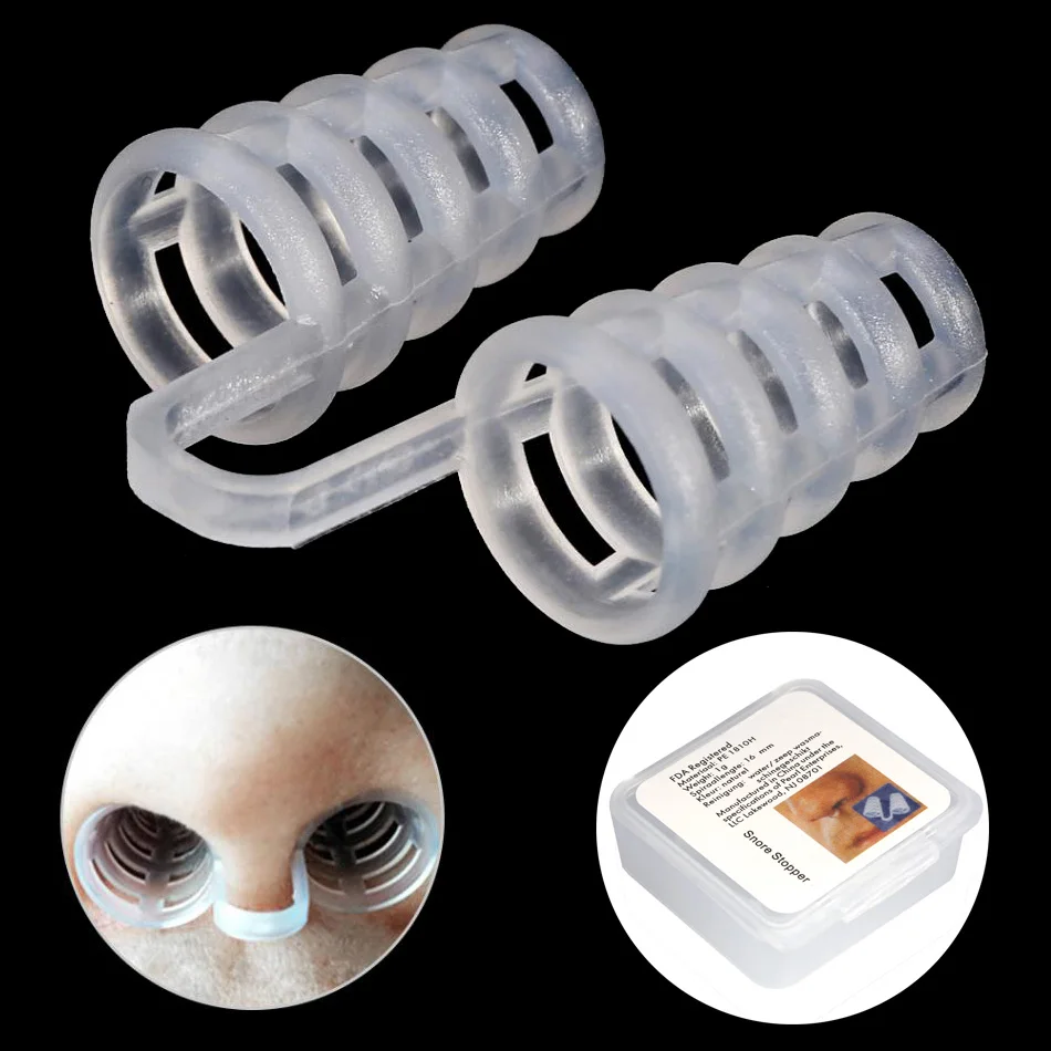 Удобный зажим для облегчения внутреннего дыхания|snore stopper|snore clipnasal dilator |