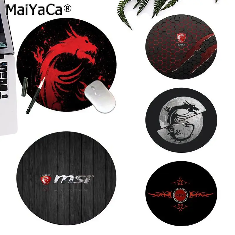 

Maiyaca New Arrivals MSI Dragon Logo Keyboard Gaming MousePads Anti-Slip Laptop PC Mice Pad Mat gaming Mousepad