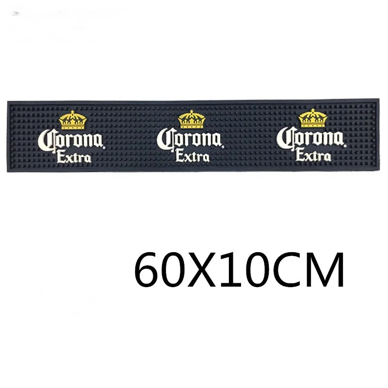 Corona черный/белый ПВХ резиновые коврики Горячая универсальный счетчик pad пластиковая резиновая подставка колодки