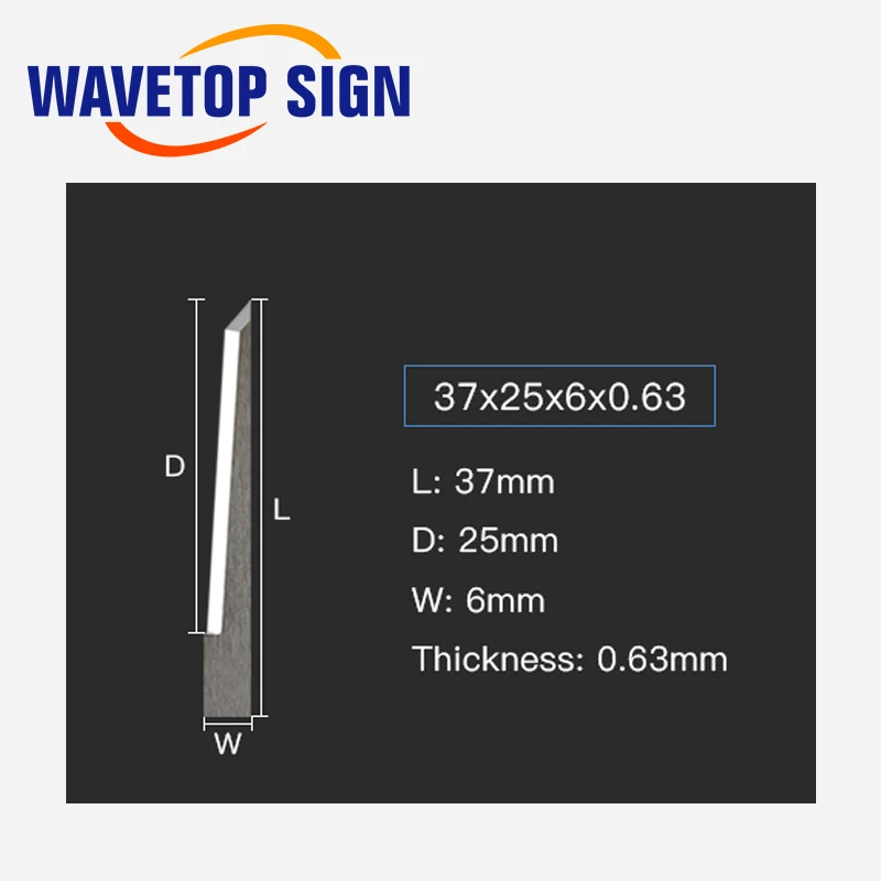 Вибрирующее лезвие из вольфрамовой стали WaveTopSign для удлинения, подходит для пенопласта
