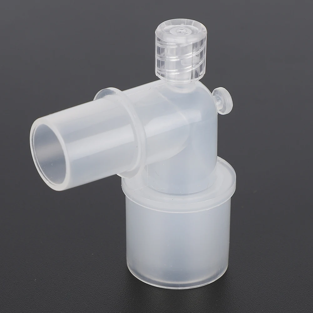 

L Shaped Plastic Hose Connector Breathing Tube Connection Adapter For Ventilation Tube Ventilator Accessories Medical Equipment