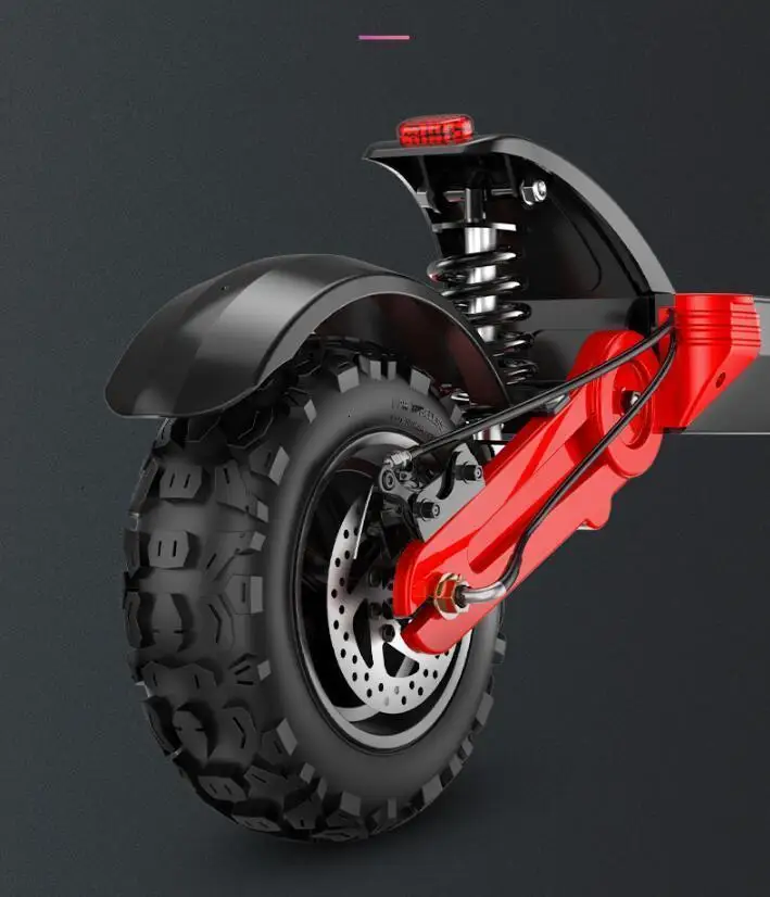 Складной электрический скейтборд два колеса электрические скутеры внедорожные светодиодные стойки привод 500W 48V 35 км/ч мощный электрический велосипед