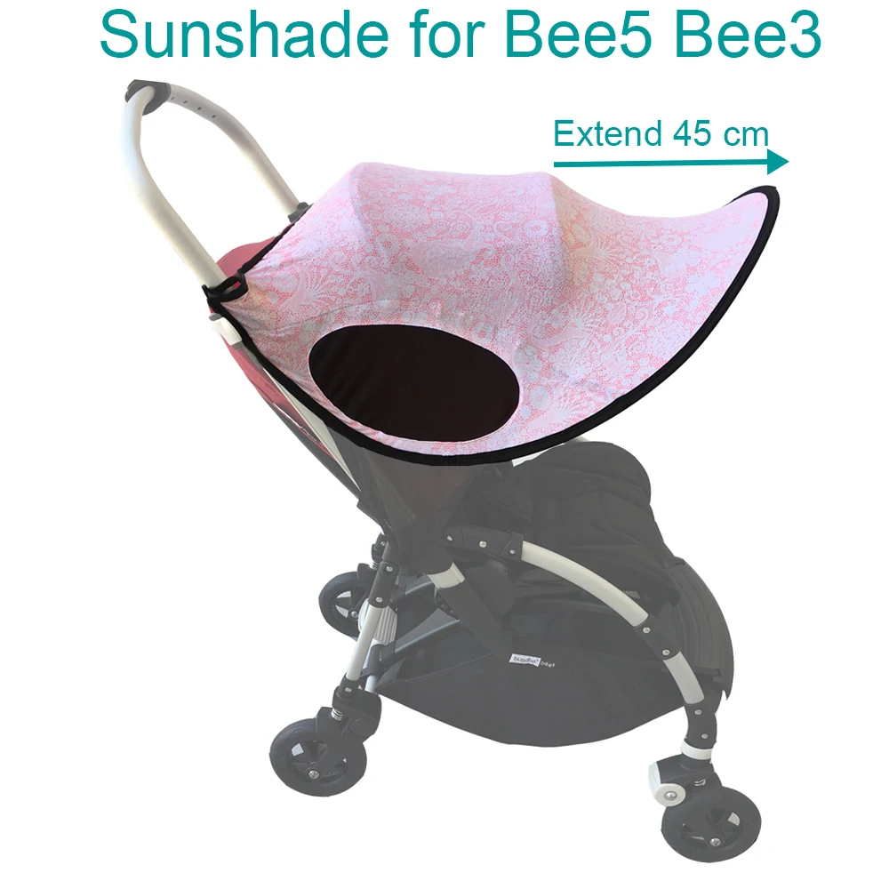 Canopy Sunshade Stroller-Accessories Bee3 Bugaboo Bee5 Bee-5 Sun-Visor Uv-Cover Baby