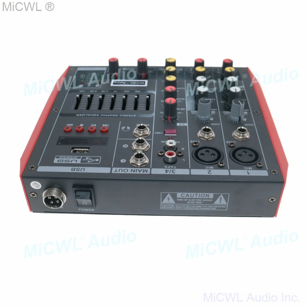 MG4 4 Channel Bluetooth mini Portable Audio Mixer