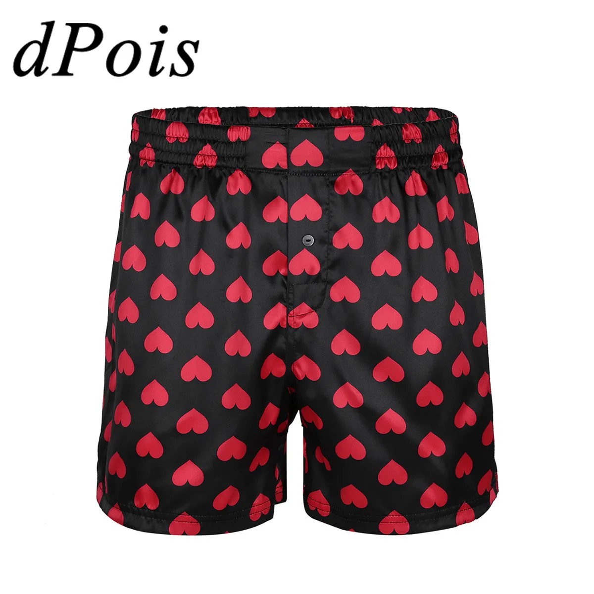

Mens Boys Board Shorts Love Heart Printed Swiming Shorts Men Active Sexy Summer Beach Surf Short Pants Athlete Gym Trunks Boxers