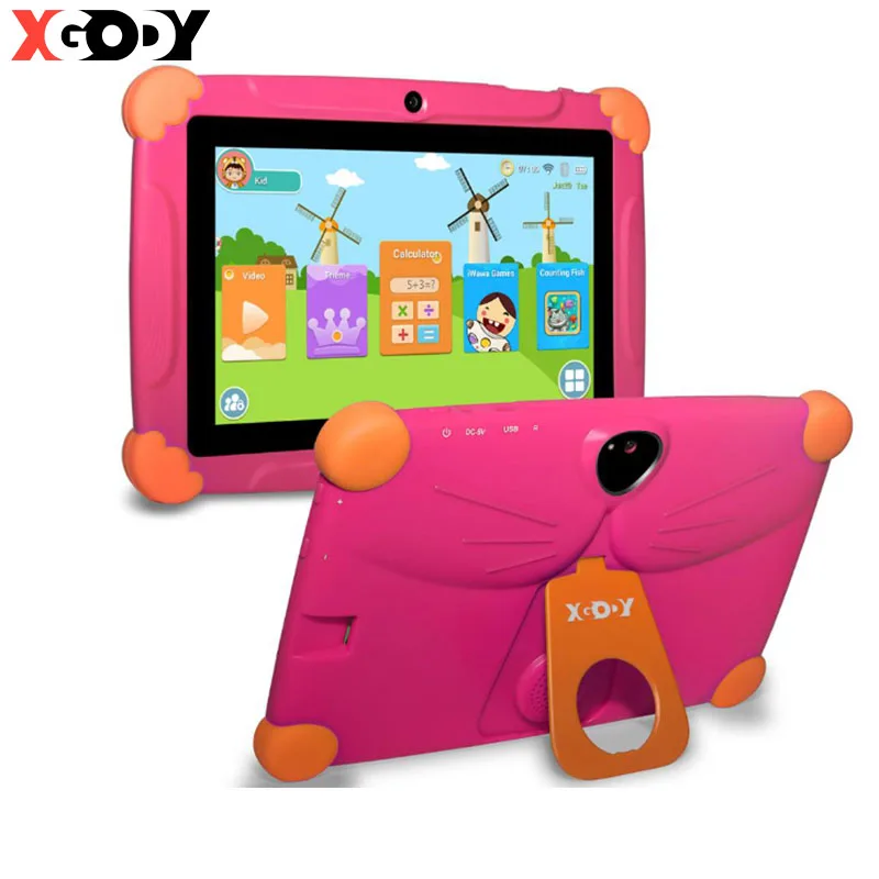 7 polegadas tablet infantil android 8.0 versão aprendizagem e educação portátil 1g + 16g tablet