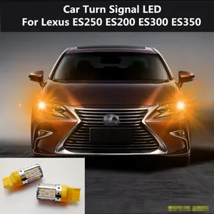 Car Turn Signal LED For Lexus ES250 ES200 ES300 ES350 Command light headlight modification 12V 10W 6000K 2PCS